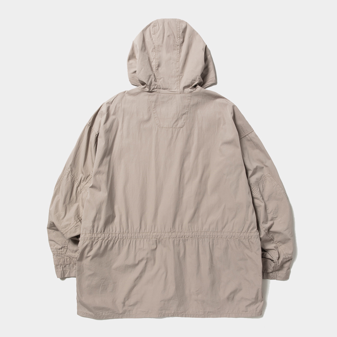 Trinity Cloth Shirt Hoodie / Pink Beige