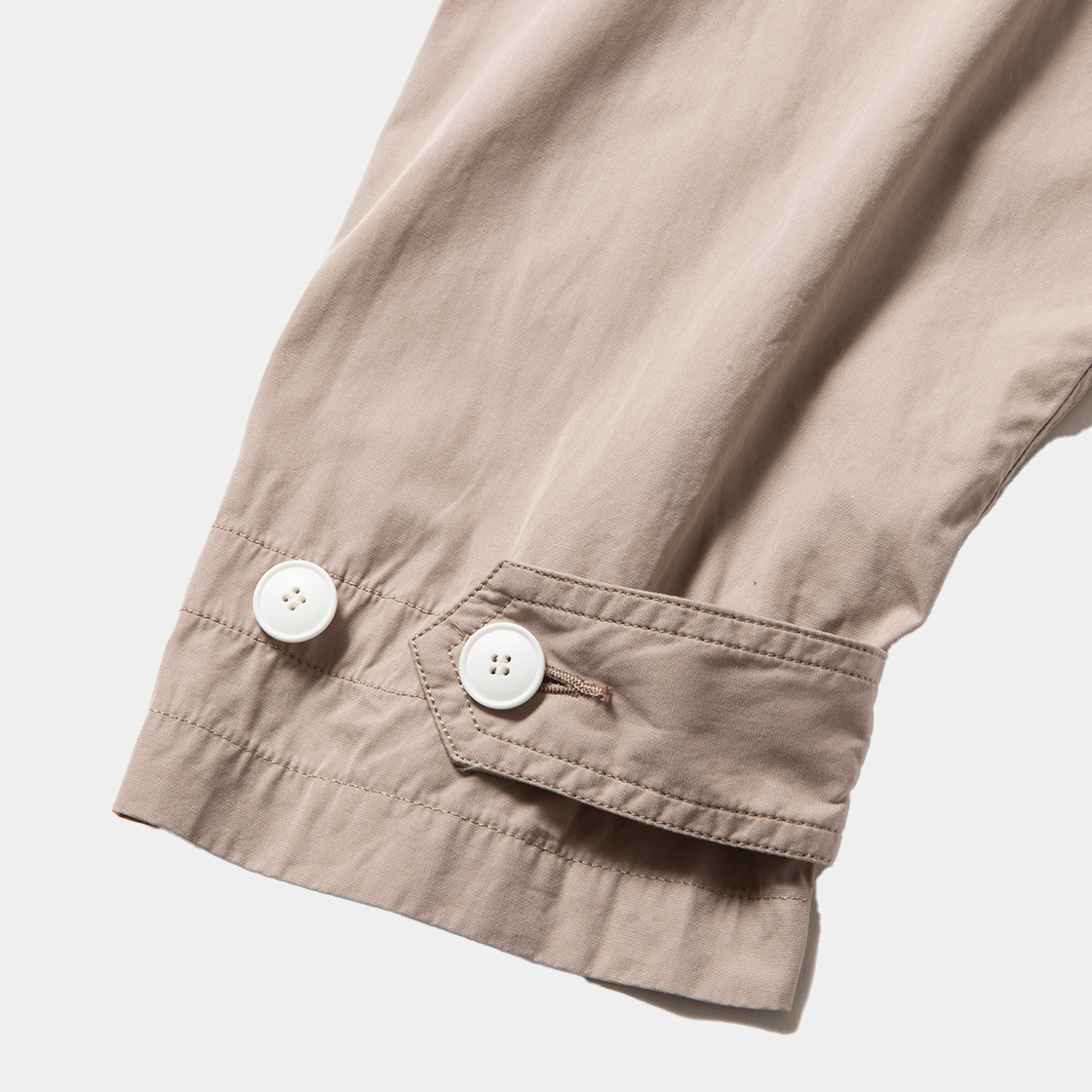 Trinity Cloth Shirt Hoodie / Pink Beige