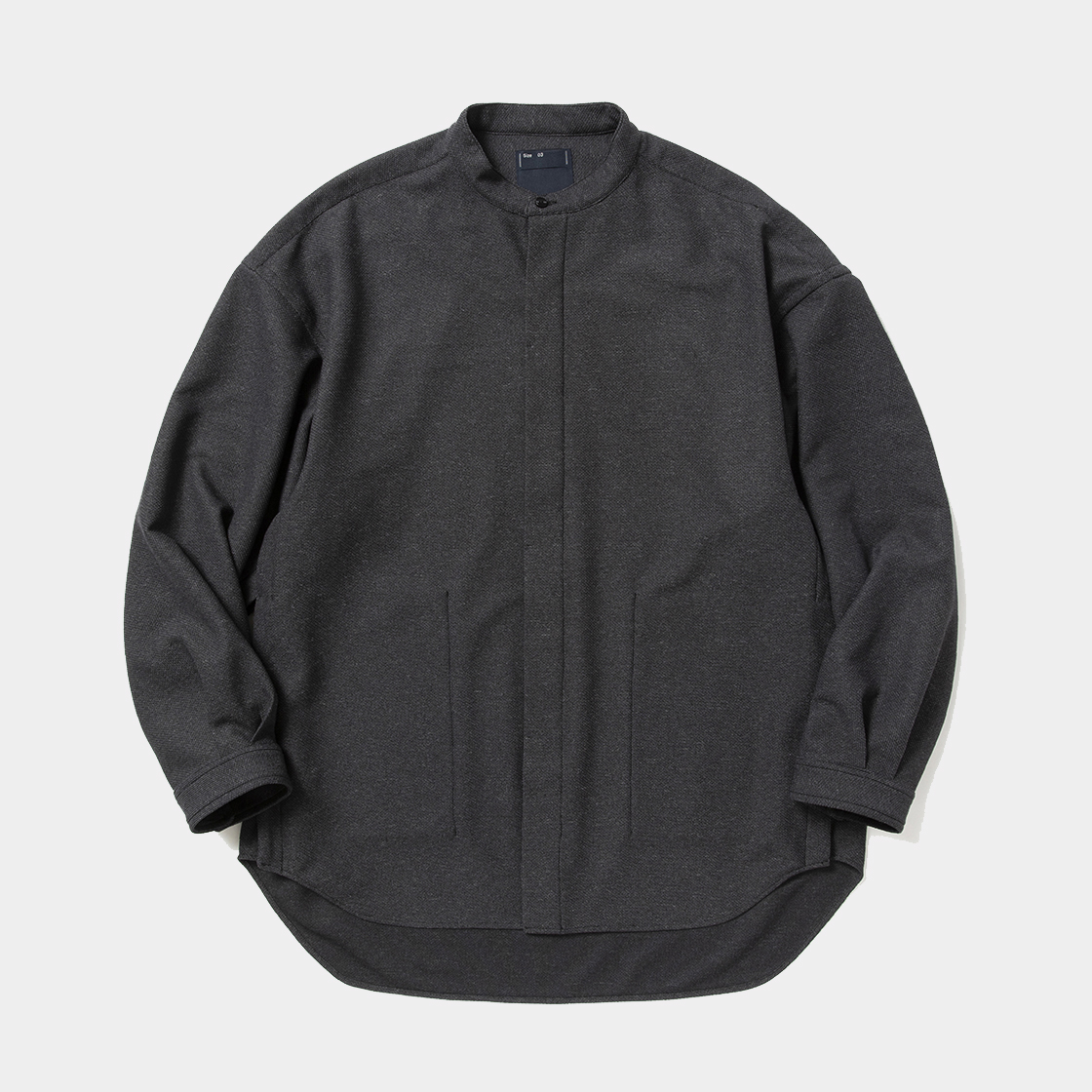 Tech Wool Fly Side OP SH / Charcoal
