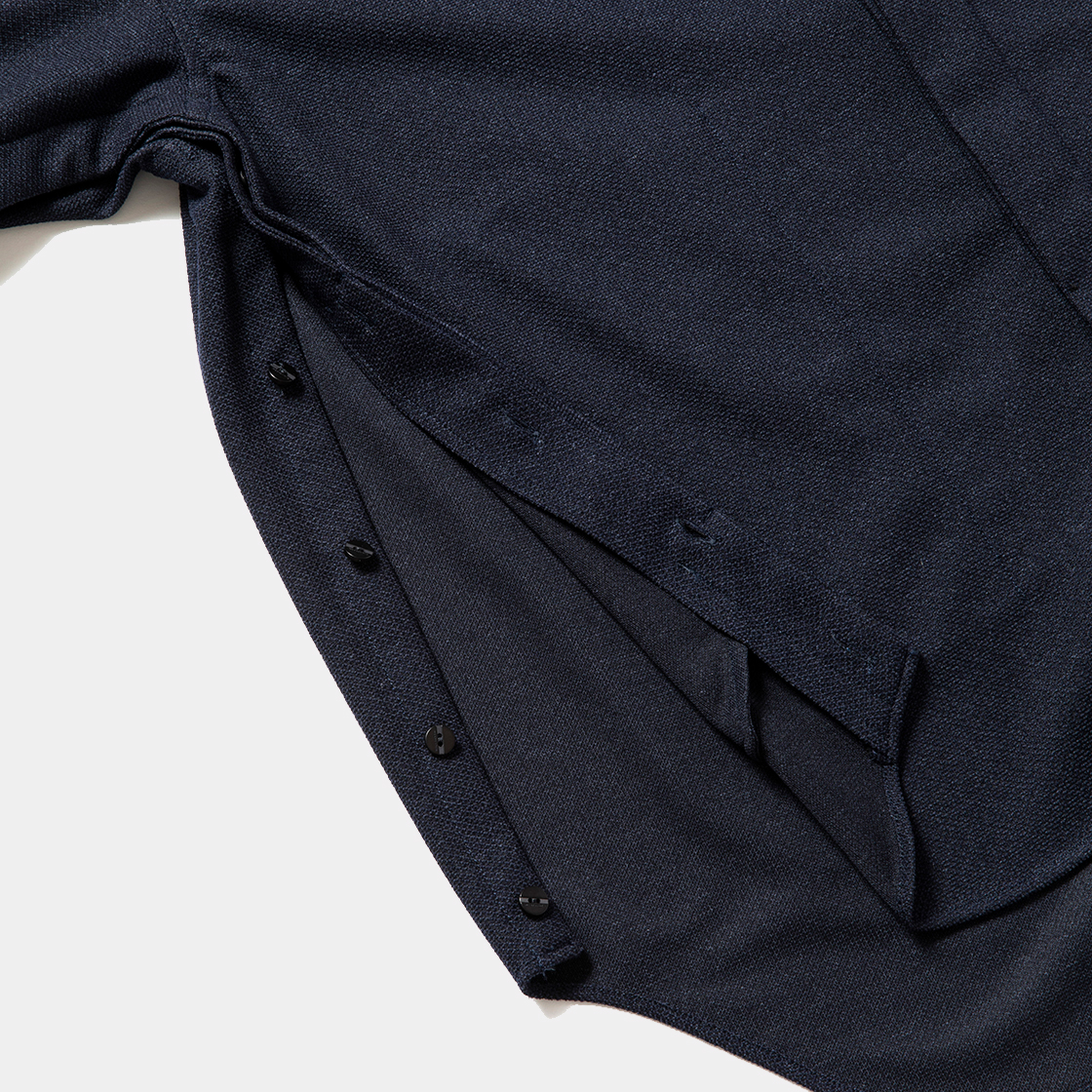 Tech Wool Fly Side OP SH / Navy
