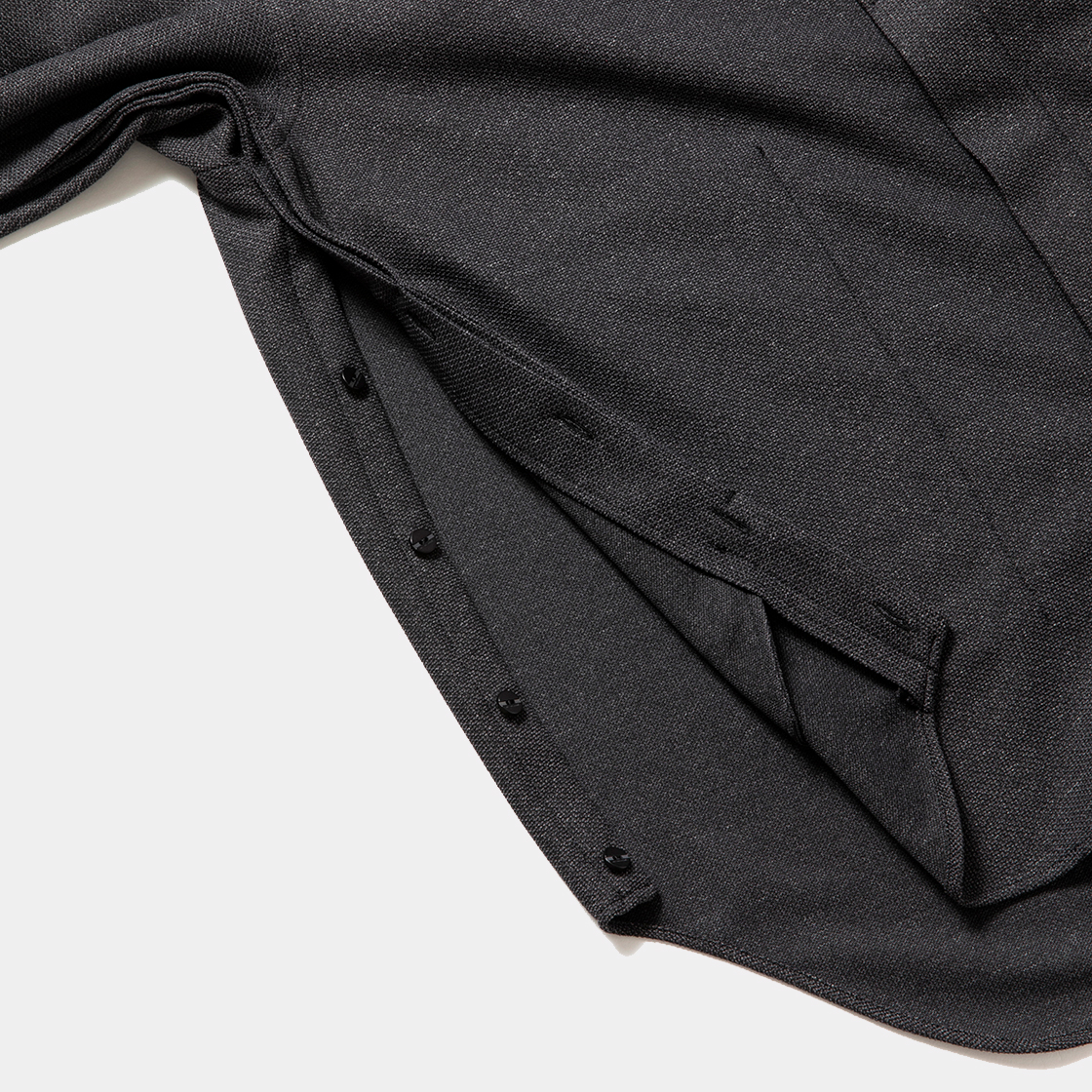 Tech Wool Fly Side OP SH / Charcoal