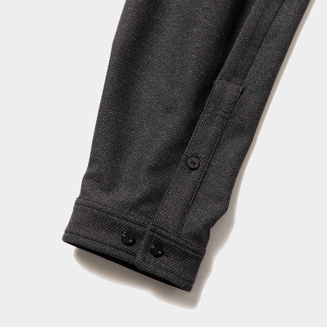 Tech Wool Fly Side OP SH / Charcoal