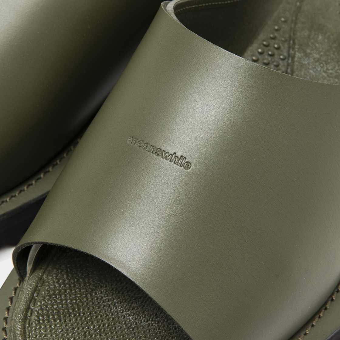 Overwrap Square Sandals Vibram® Sole / Khaki