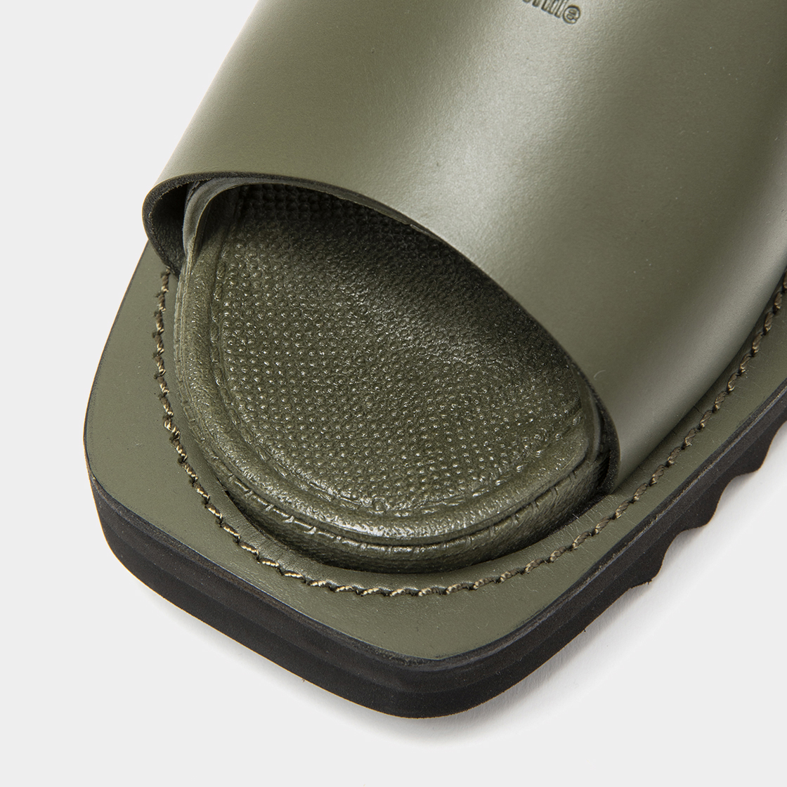 Overwrap Square Sandals Vibram® Sole / Khaki