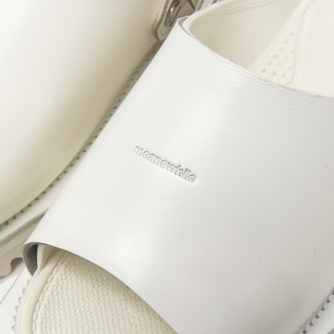 Overwrap Square Sandals Vibram® Sole / Off White