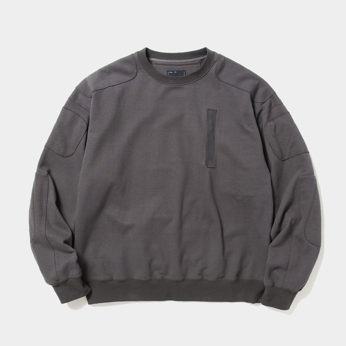 Pad Sweatshirt / Charcoal