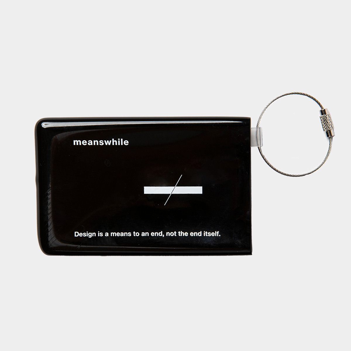 Rubber Card Case/Black