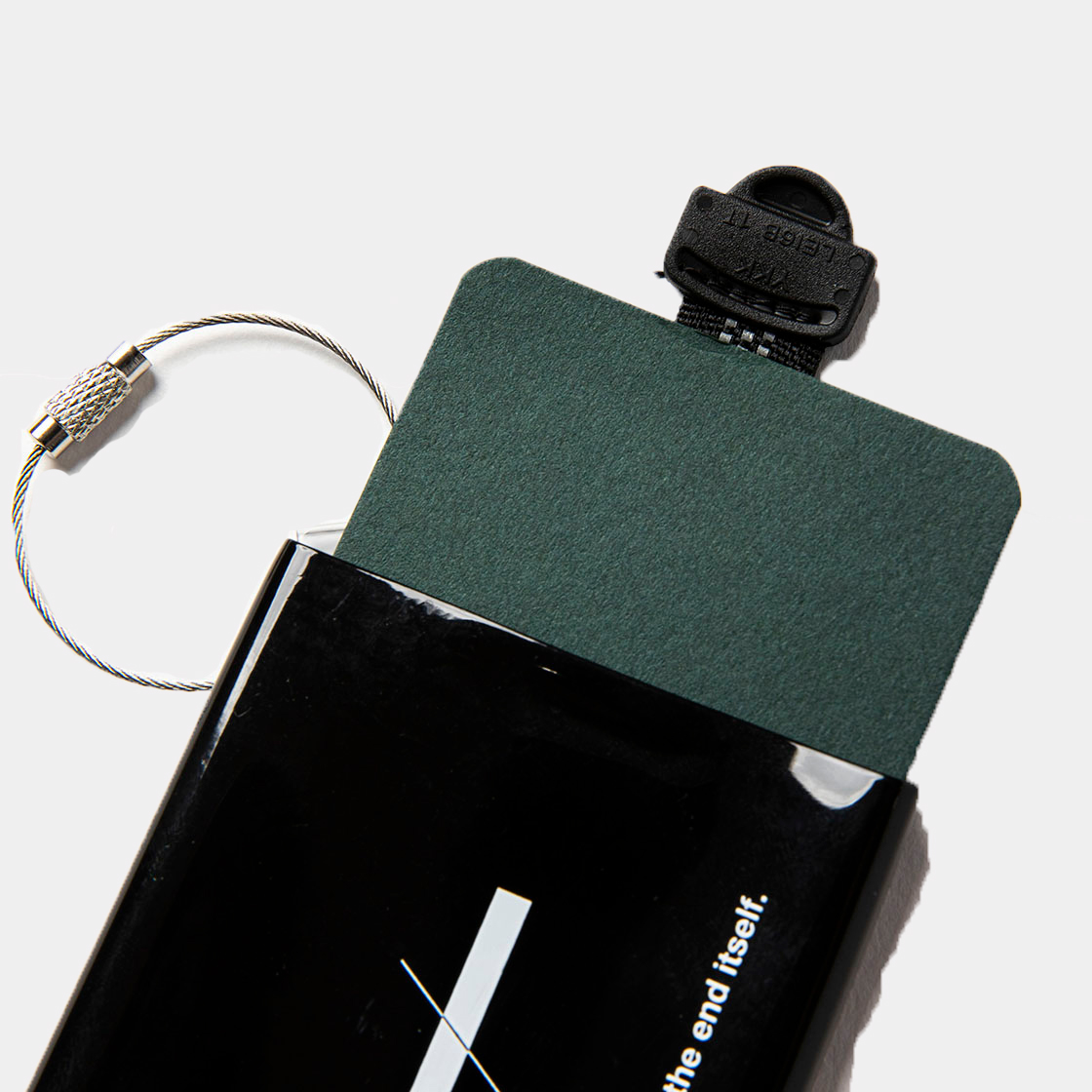 Rubber Card Case/Black