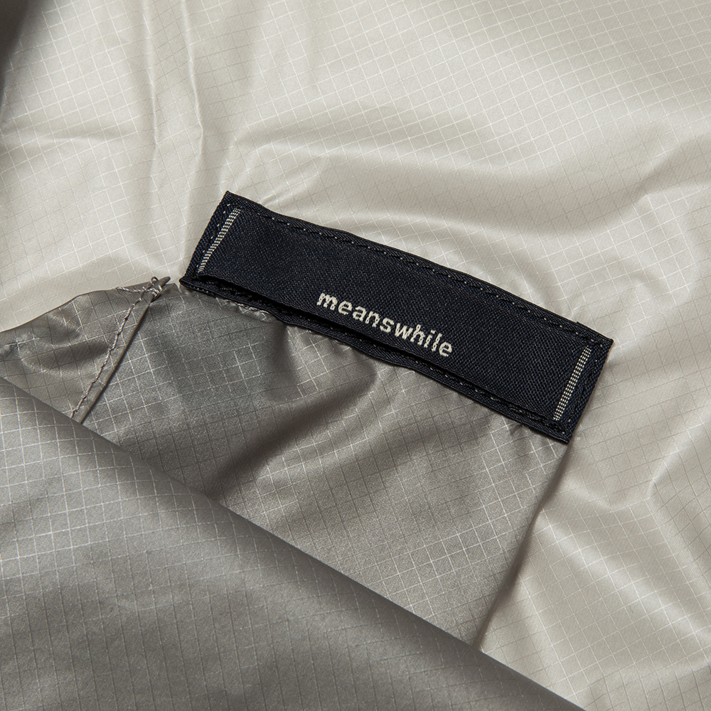 Cordura® Ripstop Market Bag/Silver Grey