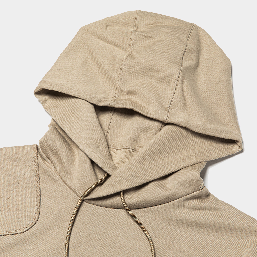 Crisp Pad Hoodie/Beige
