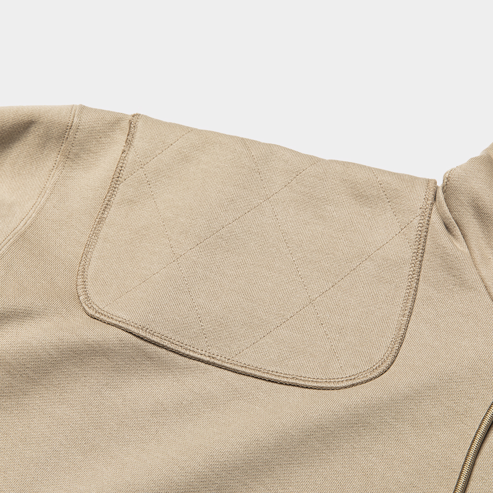 Crisp Pad Hoodie/Beige