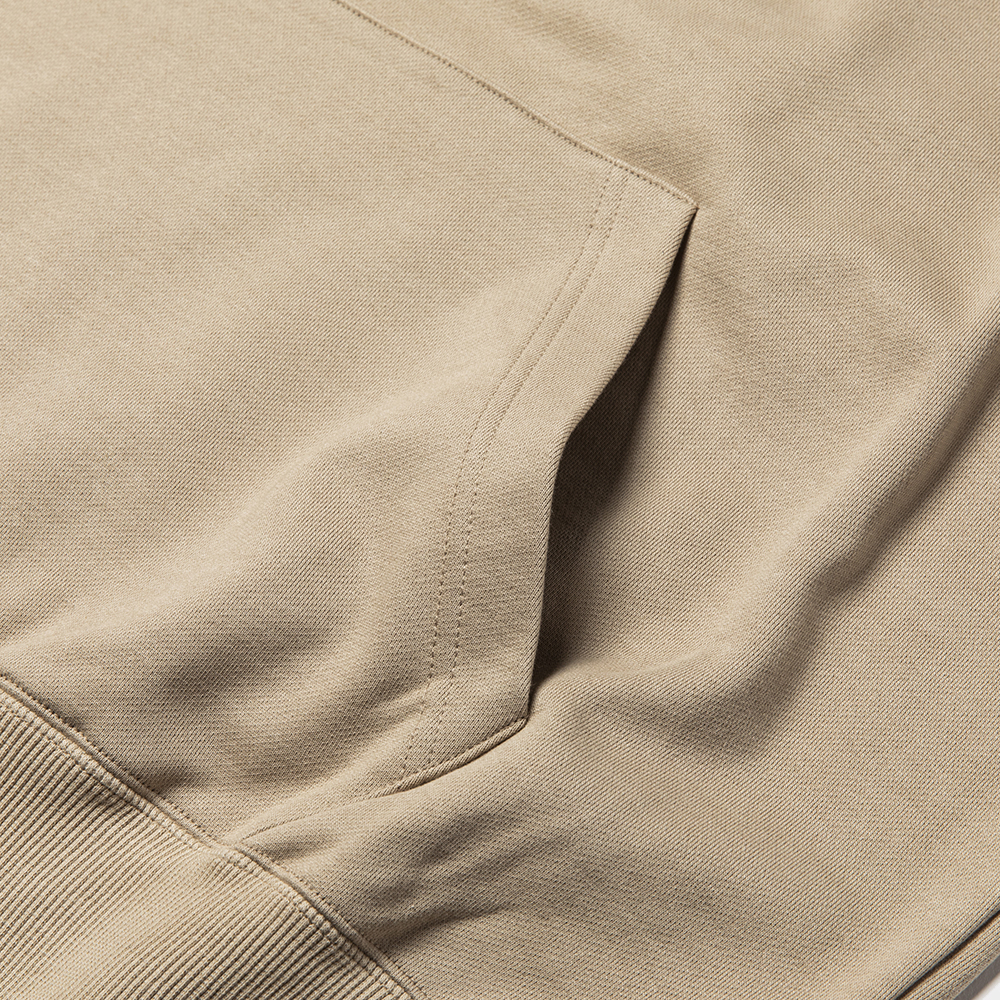 Crisp Pad Hoodie/Beige