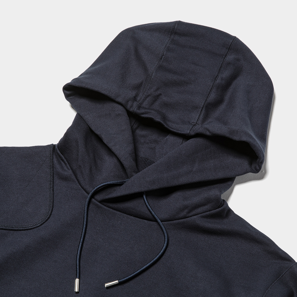 Crisp Pad Hoodie/Navy