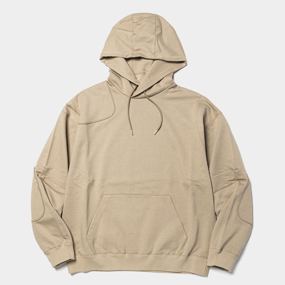 Crisp Pad Hoodie/Beige