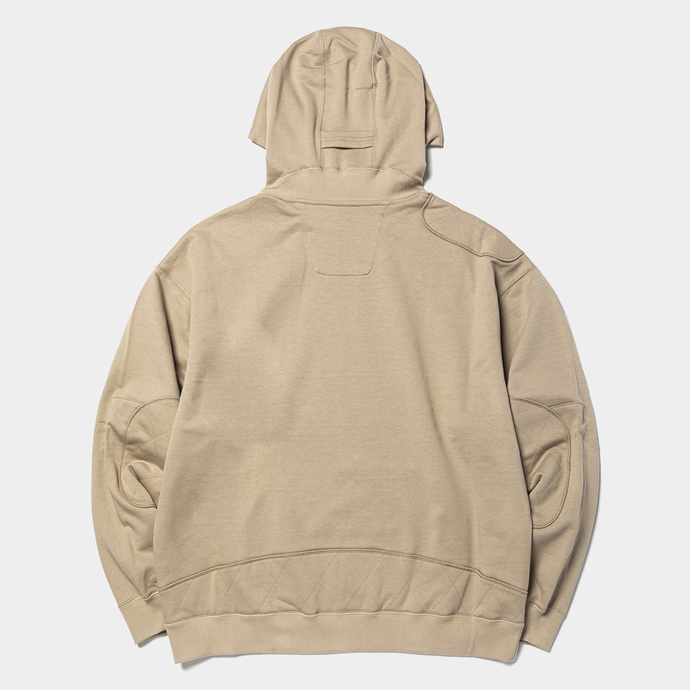 Crisp Pad Hoodie/Beige