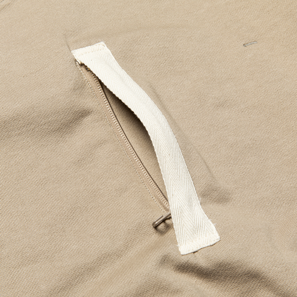 Crisp Pad Sweatshirt/Beige