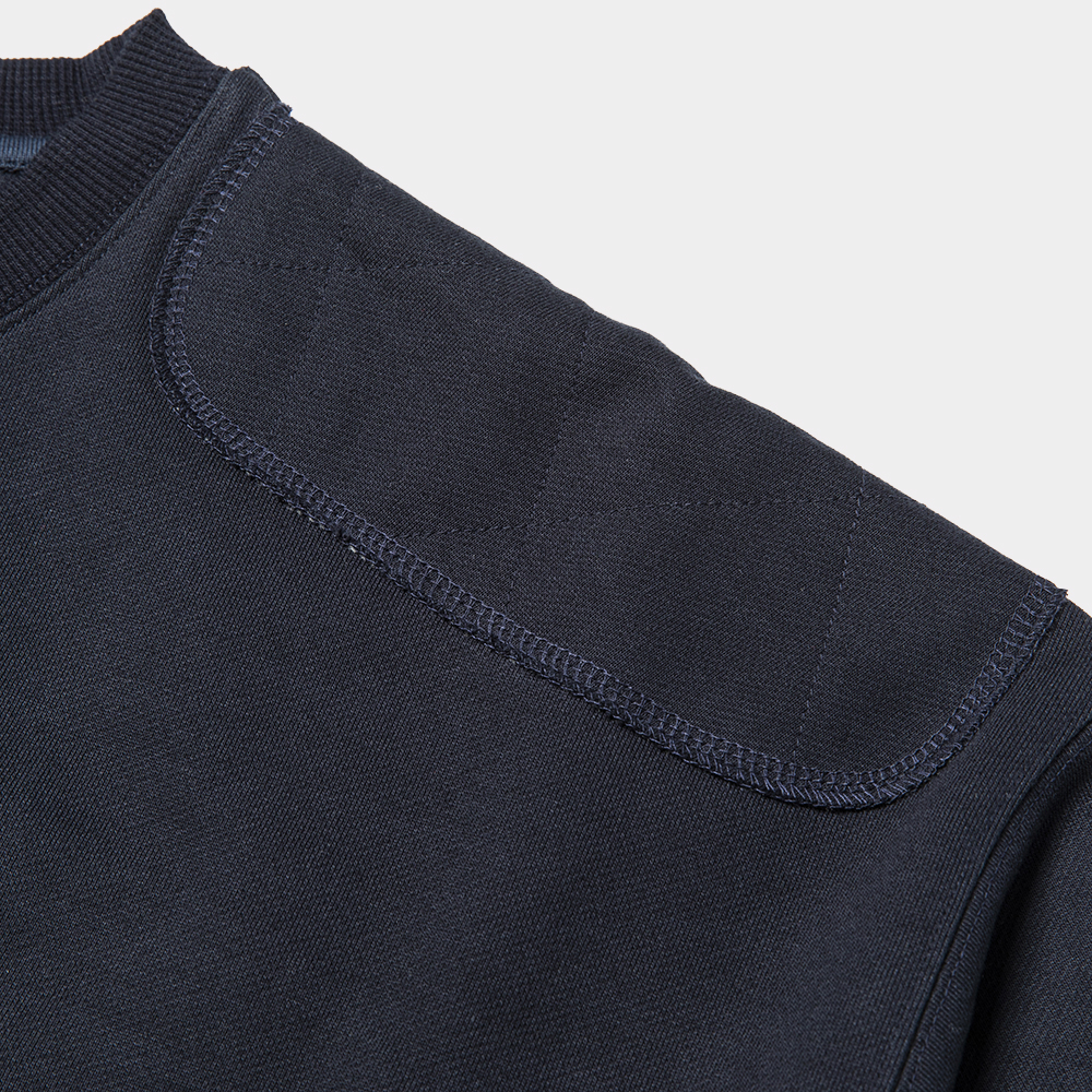Crisp Pad Sweatshirt/Navy