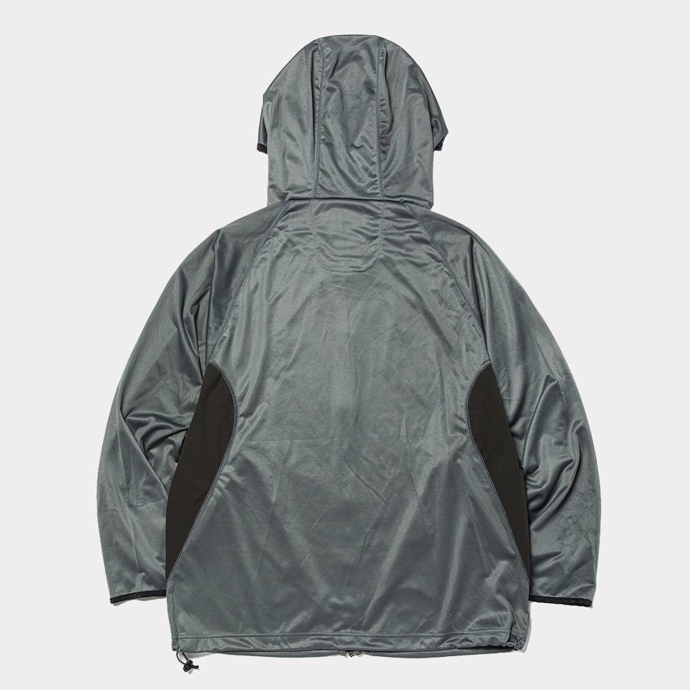 Ice Touch Zip Hoodie/Charcoal