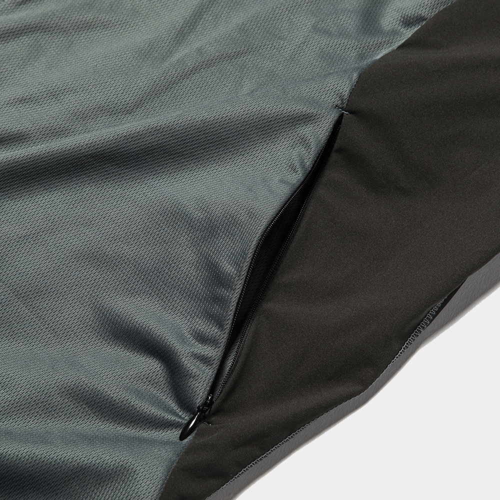 Ice Touch Zip Hoodie/Charcoal