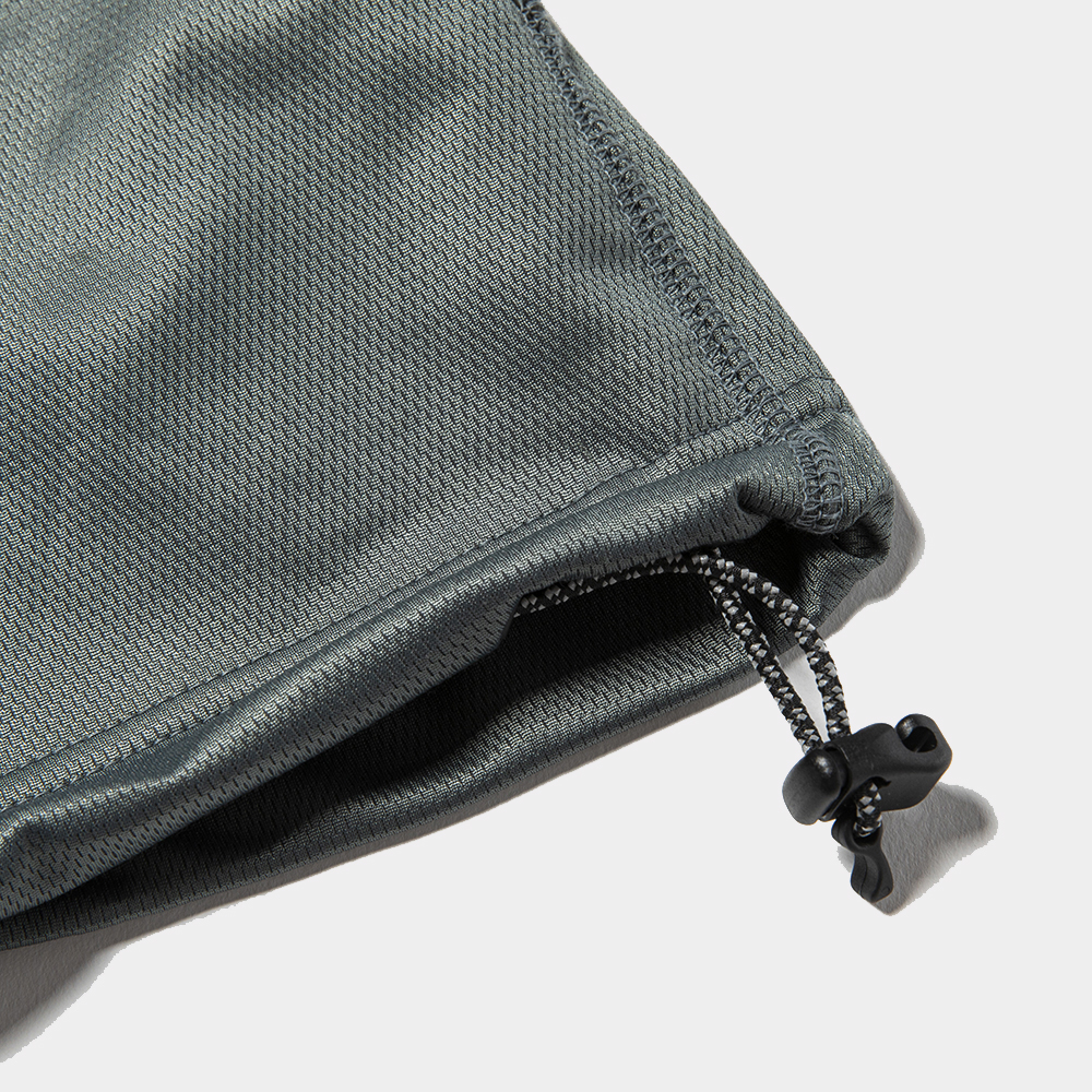 Ice Touch Zip Hoodie/Charcoal