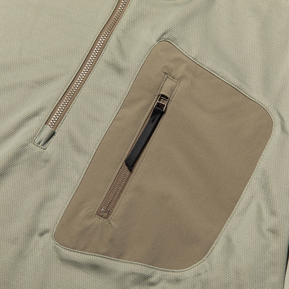 Ice Touch Half Zip SH/Coyote