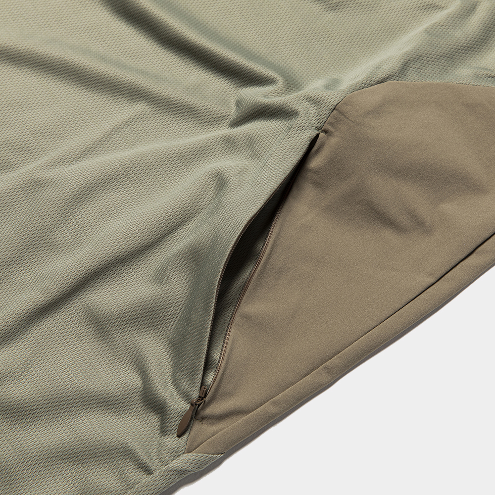 Ice Touch Half Zip SH/Coyote