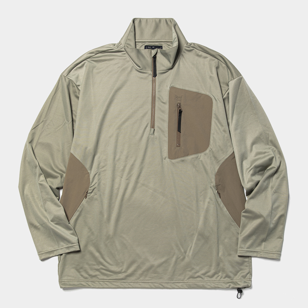 Ice Touch Half Zip SH/Coyote