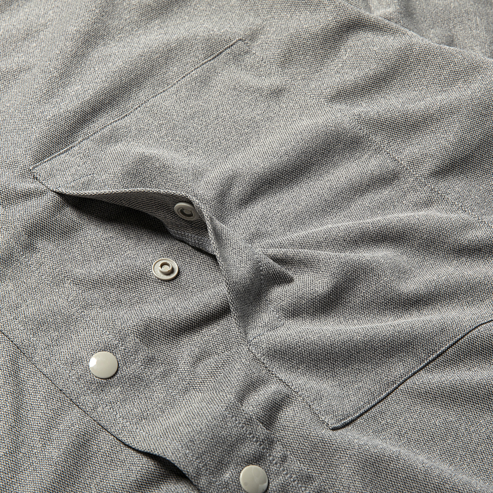 Dry Knit Snap SH/Blue Grey