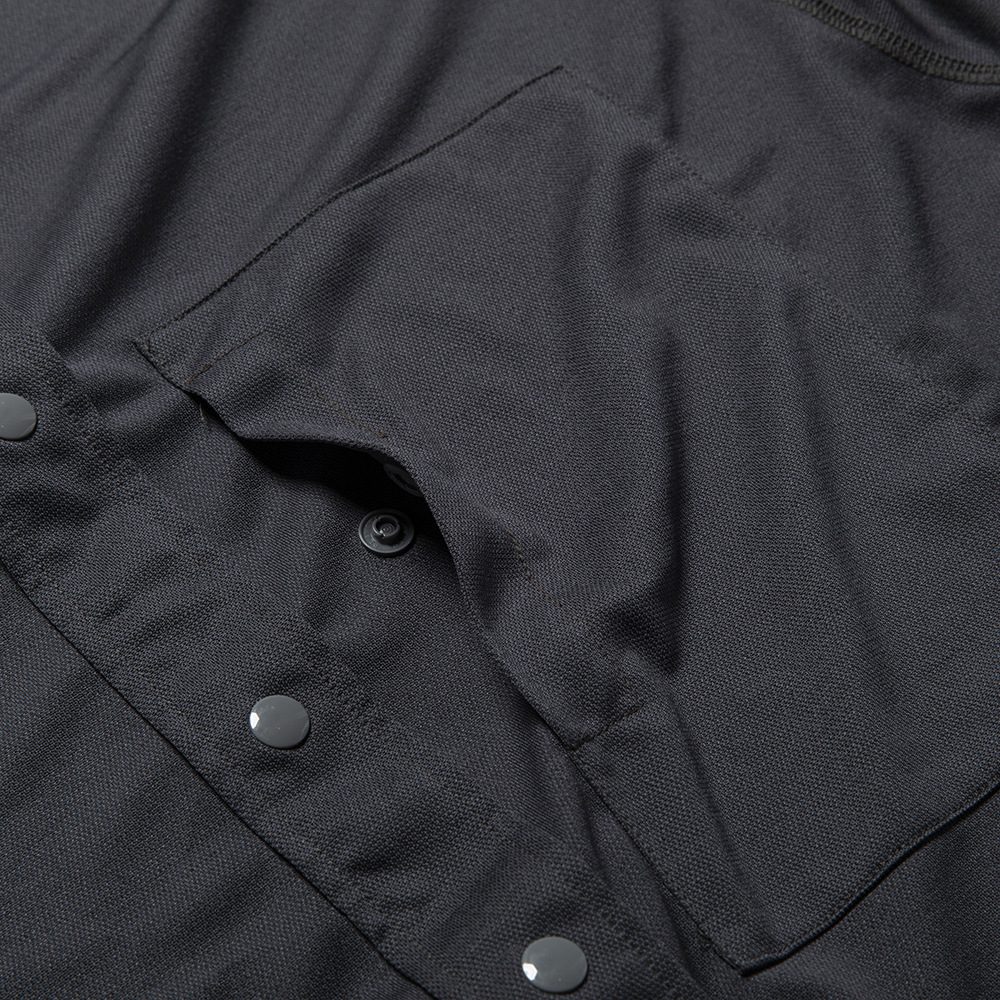 Dry Knit Snap SH/Charcoal