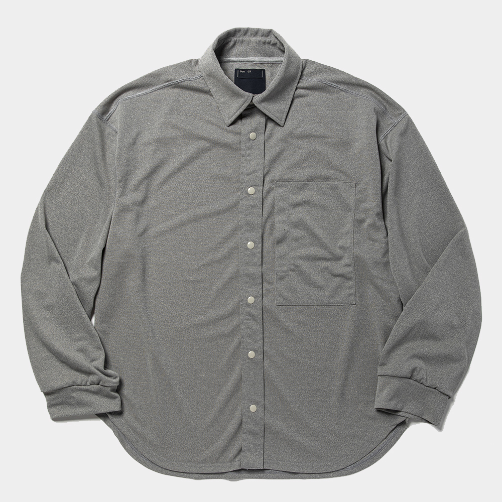 Dry Knit Snap SH/Blue Grey
