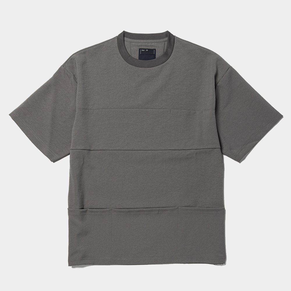 Packable Pocket Tee/Charcoal