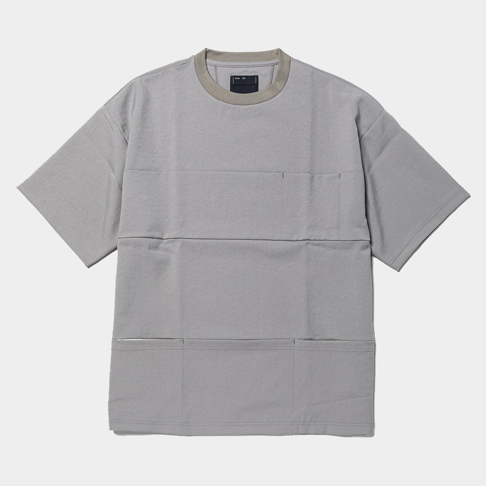 Packable Pocket Tee/Grey