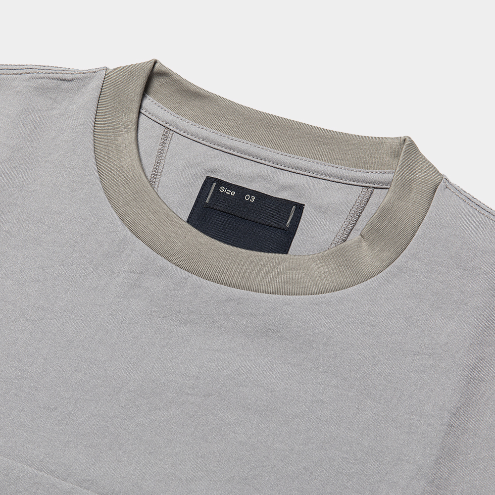 Packable Pocket Tee/Grey