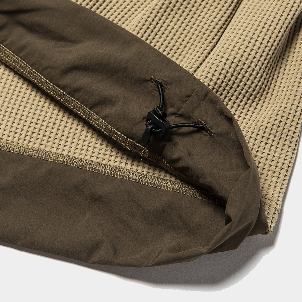 SOLOTEX® Waffle S/S Tee/Beige