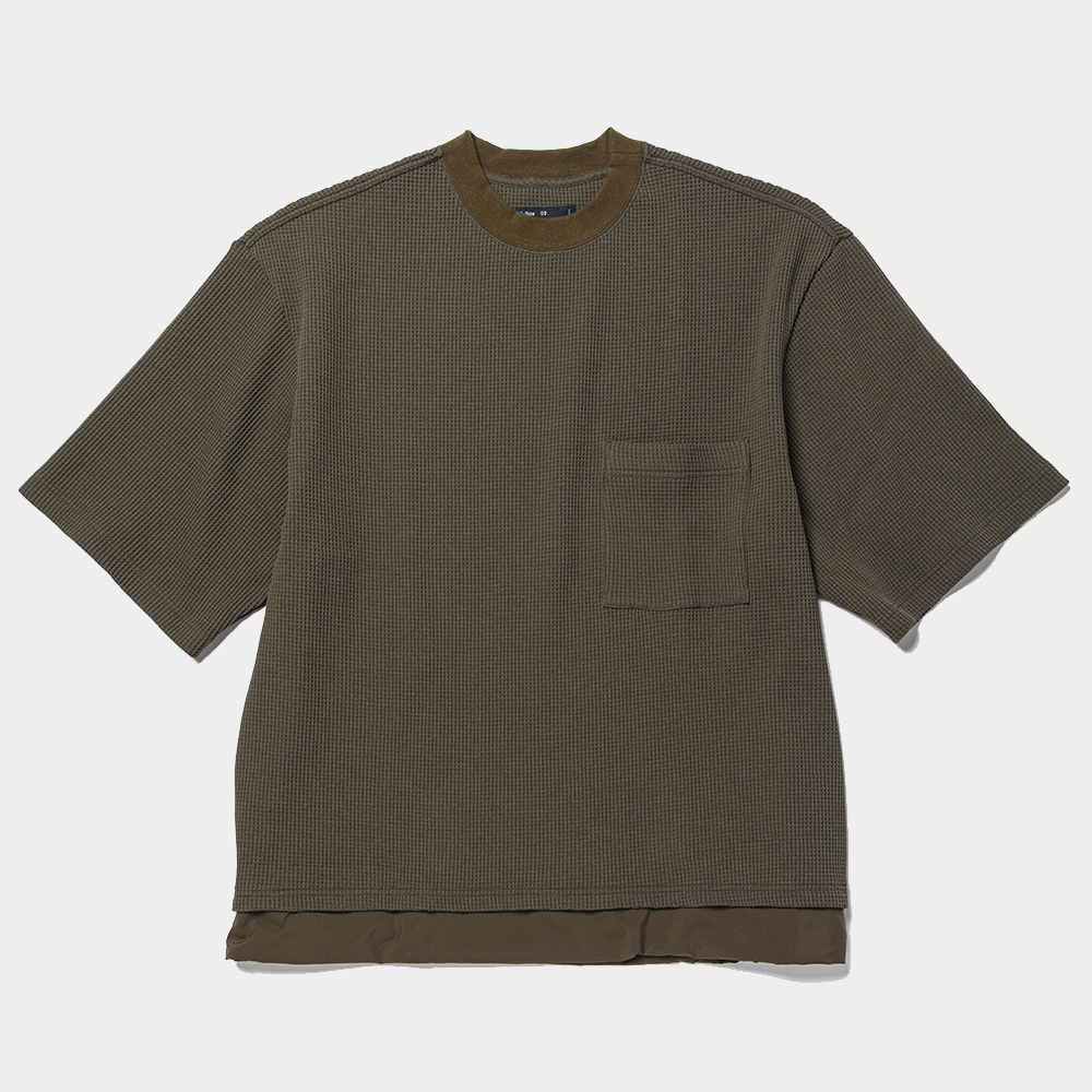 SOLOTEX® Waffle S/S Tee/Khaki