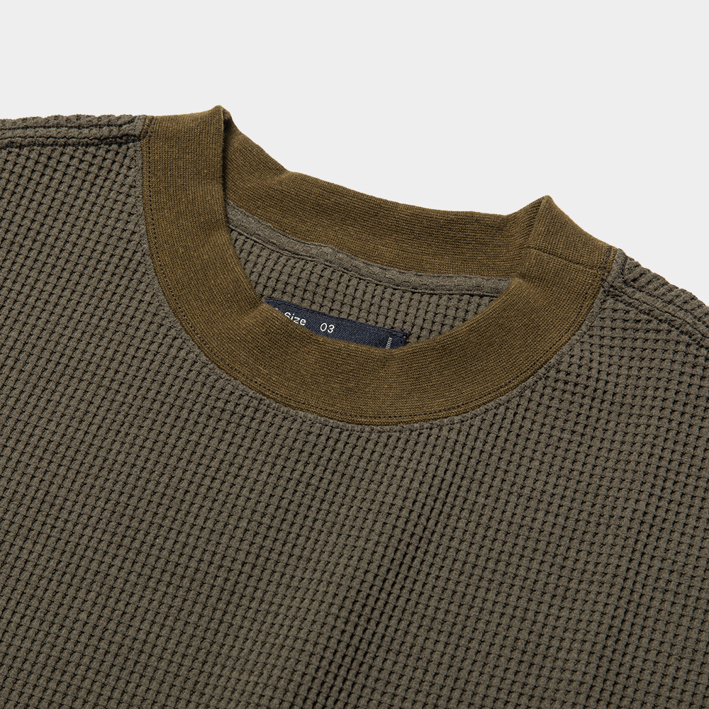SOLOTEX® Waffle S/S Tee/Khaki
