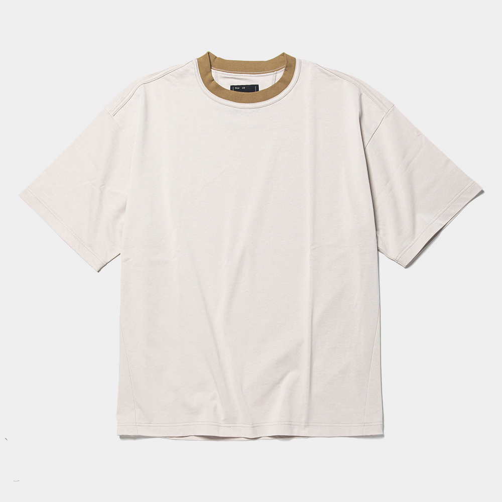 Crisp S/S Tee/Ash Pink