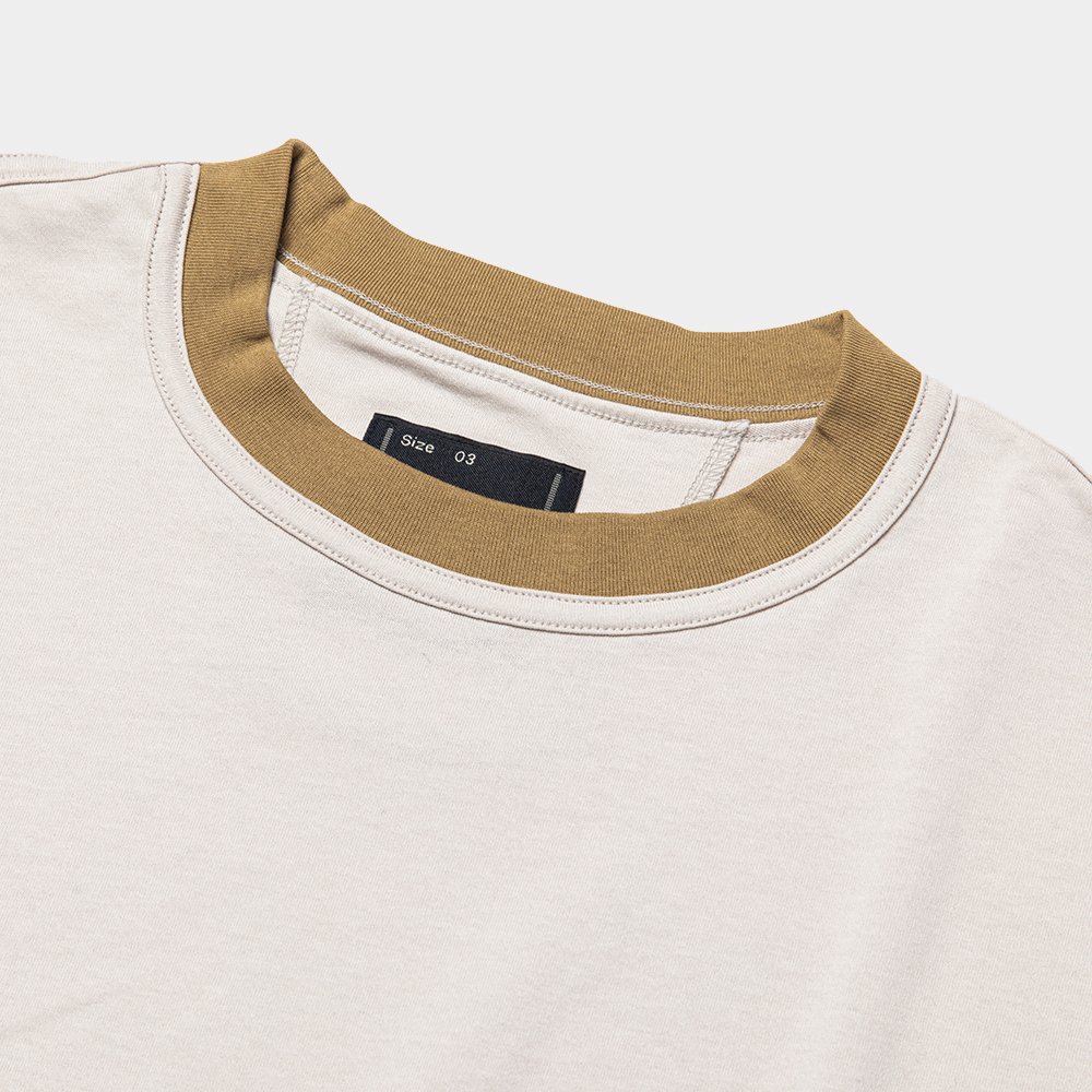 Crisp S/S Tee/Ash Pink