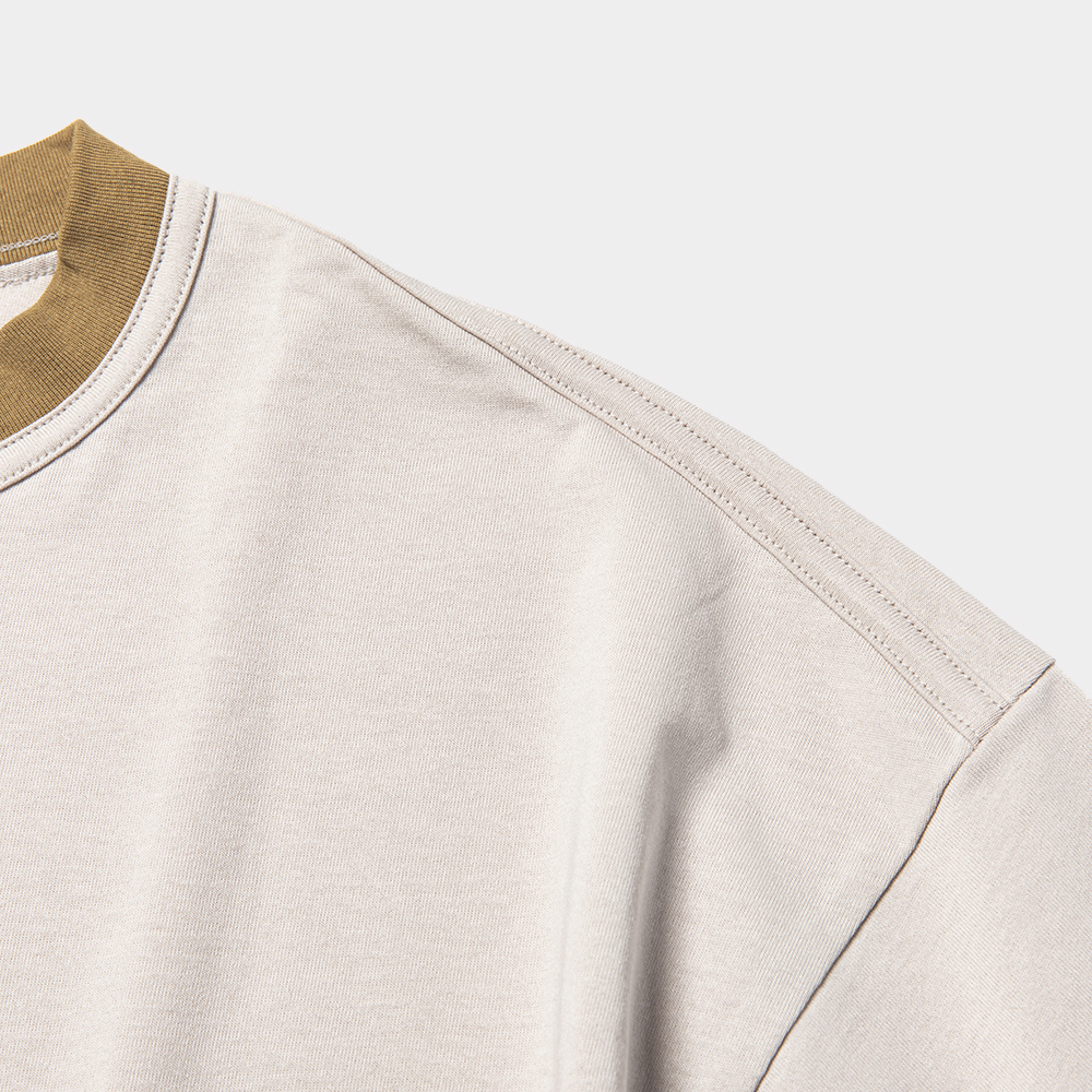Crisp S/S Tee/Ash Pink