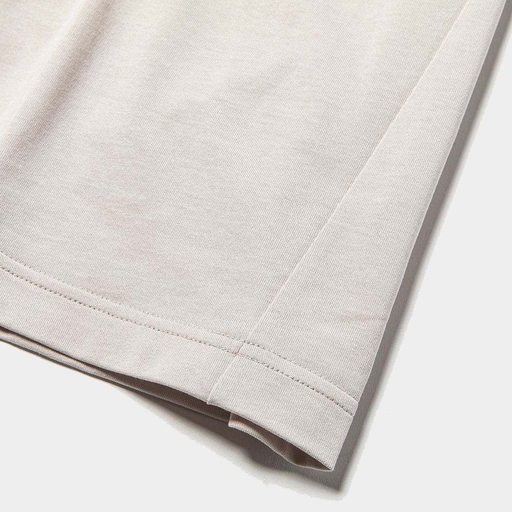 Crisp S/S Tee/Ash Pink