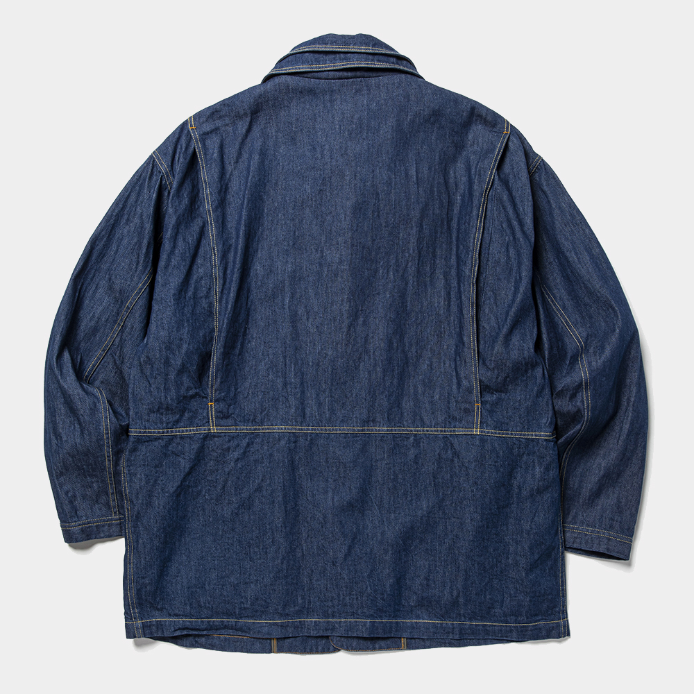 Denim Double Collar JKT/Indigo