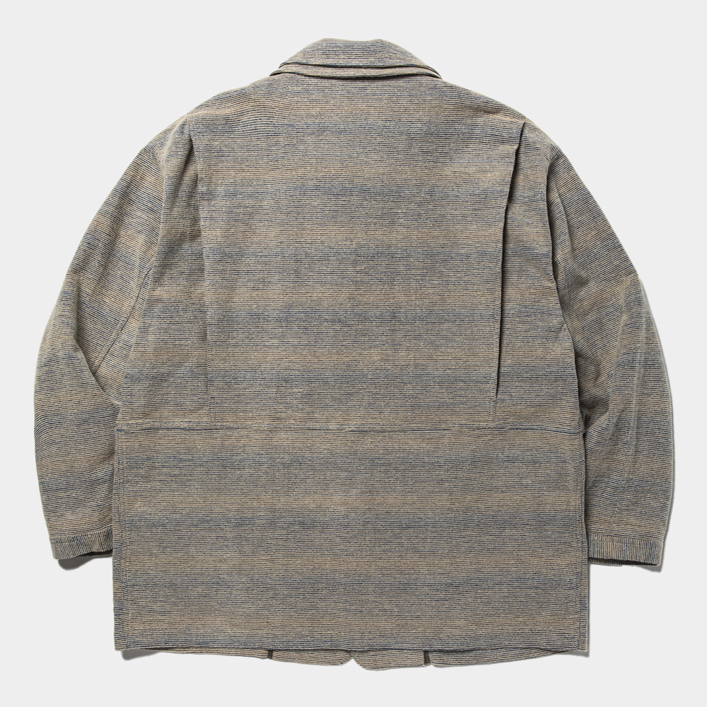 Hombre Sashiko Stitch Double Collar JKT/Sunset
