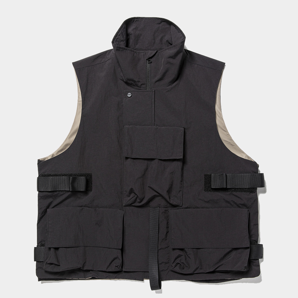 Nylon Body Armor Vest/Off Black
