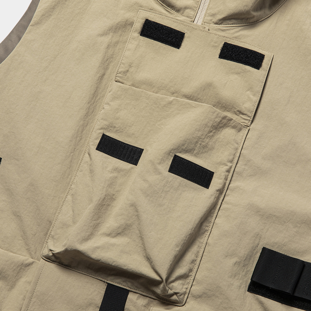 Nylon Body Armor Vest/Beige