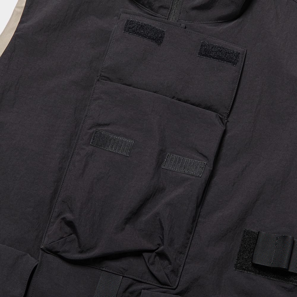 Nylon Body Armor Vest/Off Black