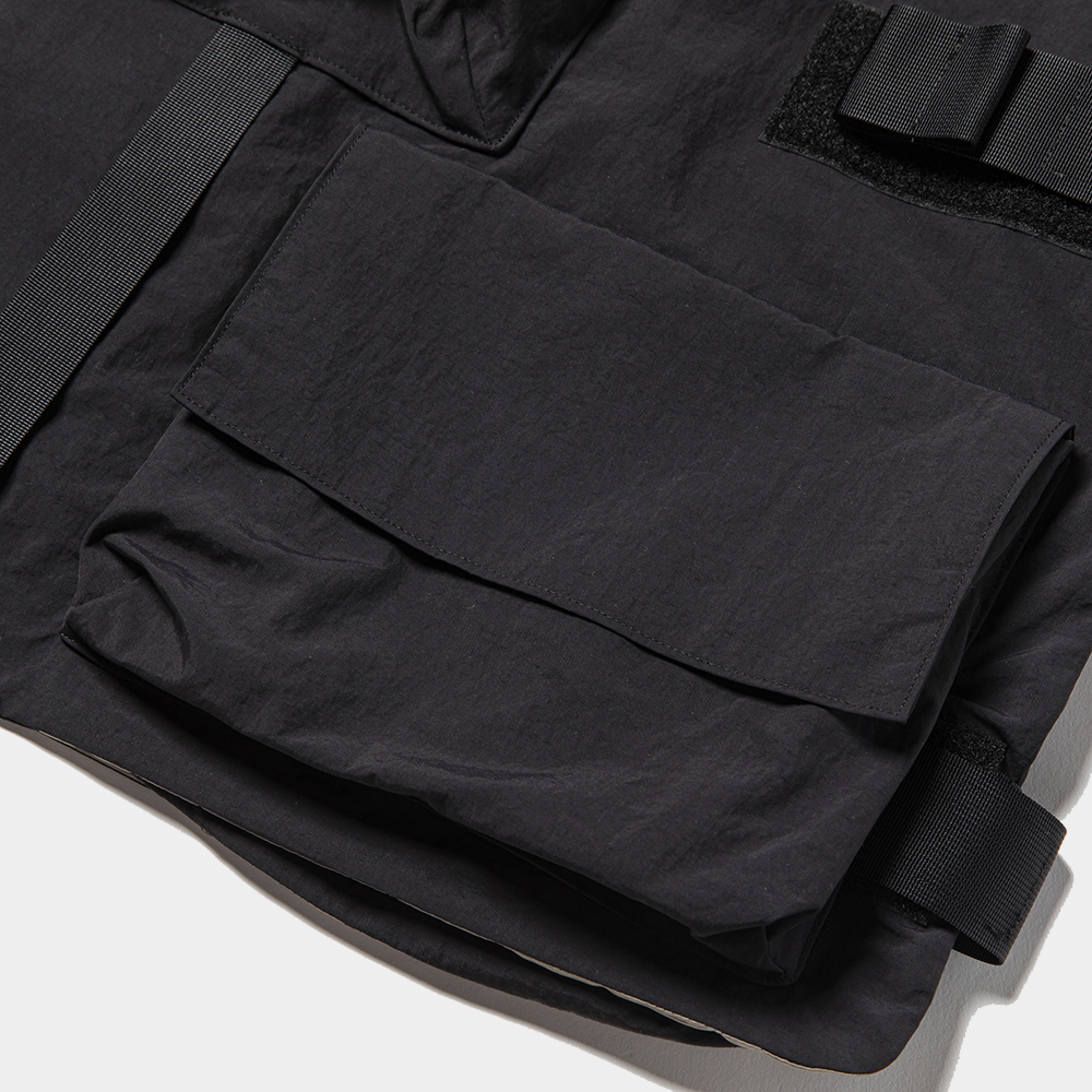 Nylon Body Armor Vest/Off Black