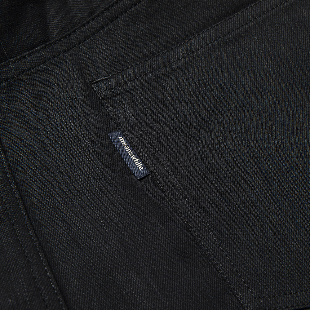 Denim Wrap PT/Black Denim