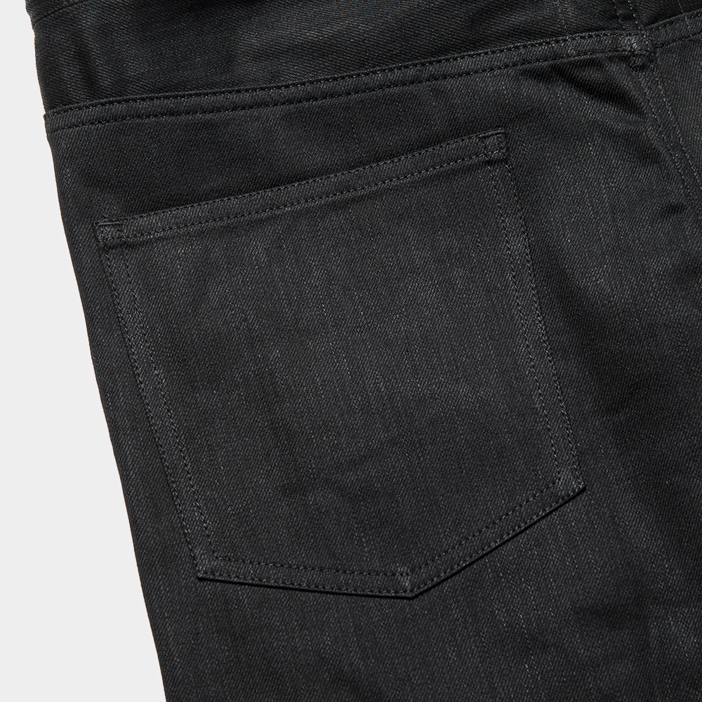 Denim Wrap PT/Black Denim