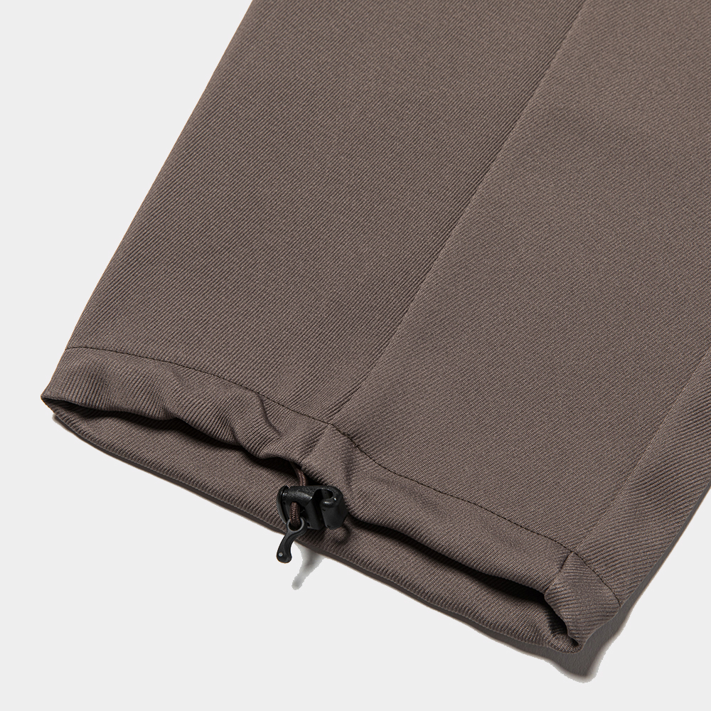 Triple Cloth Easy Trouser/D.Brown