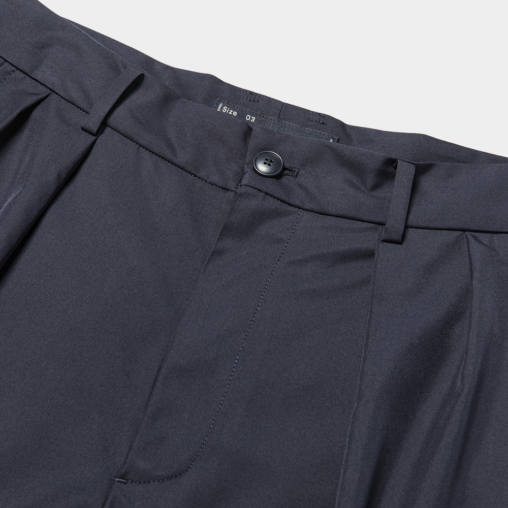 Blur Slit Trouser/Navy